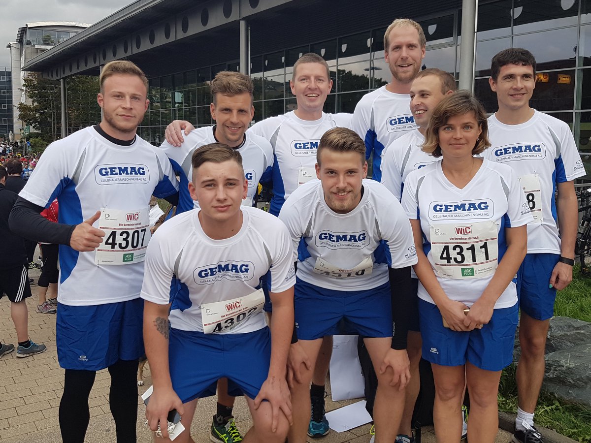 GEMAG-Team bei Chemnitzer Firmenlauf mit am Start