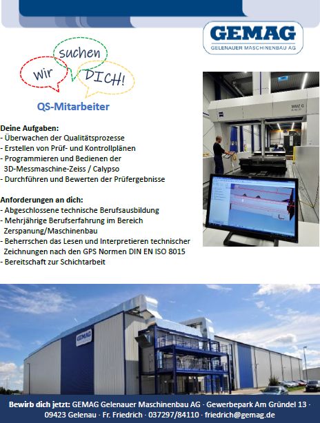 Stellenausschreibung QS 2024